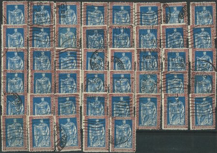 Italien - Stemplet lot