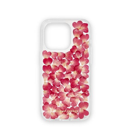 Clear Case iPhone 15 Pro Red Roses