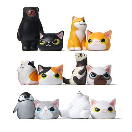 6st Kattdräkt Huvudbonader Kostymer Shiba Inu Guinea Creative La