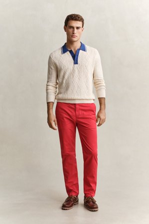 GANT Herren Sunfaded Chinohose (32/32) Rot