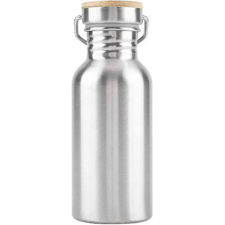 Rustfrit Stål Vandflaske Rustfrit Stål Udendørs Bærbar Vandkop Drikkeflaske Rejsekop 500 Ml