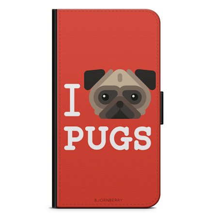 Bjornberry Samsung Galaxy Note 10 Plus - I Love Pugs