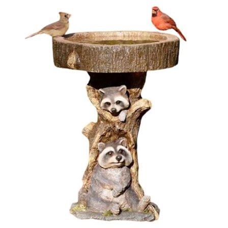 Hagepynt drikkevannsdekorasjon hagedekorasjon vaskebjørn res