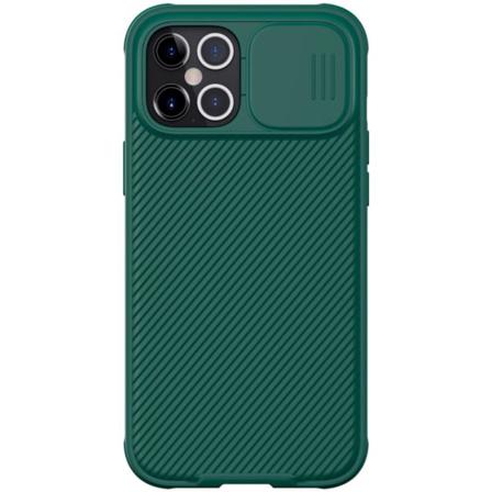 Iphone 12 Pro Max - Nillkin Camshield Pro Skal - Grön Green Grön