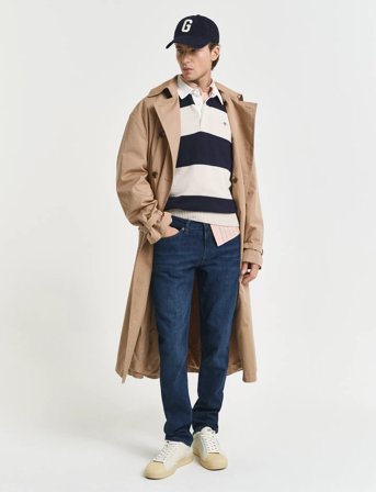 GANT Slim Gant Jeans - Blue - 33 x 30