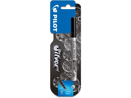 Pilot SuperColor Märkpenna permanent Silver, Märka & markera