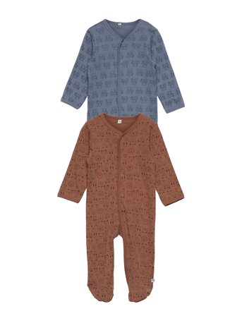 Pippi | Nightsuit W/F -Buttons 2-Pack | 74