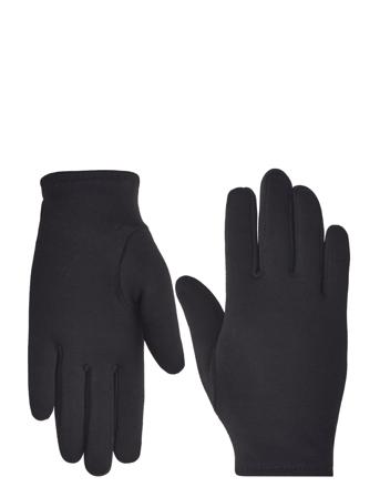 Lindex Glove Basic Jersey Svart