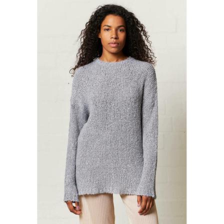 Our Legacy Popover Roundneck Grey Boucle Grå, unisex Strik