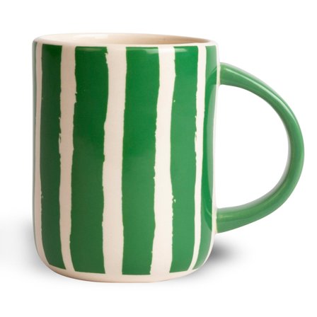 Byon Liz krus stripet, grønn/hvit' - 'Grønn, hvit