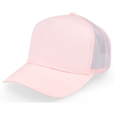 Beechfield - Rose trucker Casquette - Kids Pastel Pink/Pastel Pink Trucker @ Hatstore