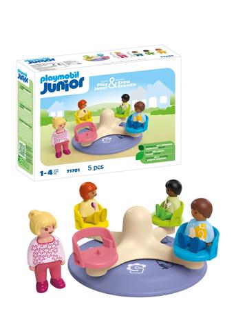Junior: Number-Merry-Go-Round - 71701 Toys Playmobil Toys Playmobil 1.2.3 Multi/patterned PLAYMOBIL
