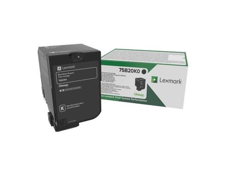 Lexmark Toner 75B20K0 Svart - Lyreco - Toner och bläck - Tonerkassetter - Toner Lexmark