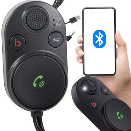 Bluetooth FM-adapter - USB- och AUX-anslutning BT5.3