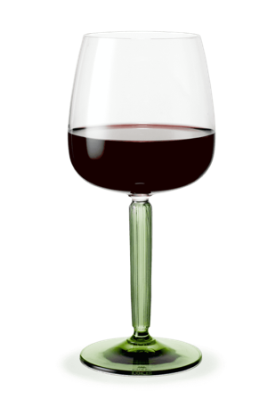 Kähler Hammershøi Rødvinsglass Grønn 2stk