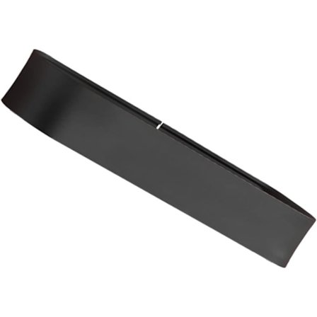 Sterk Metall Bærbar Hylle Selvklebende Veggmontert Holder for Tannbørstekopper Bad Kjøkken (40cm Aluminium)