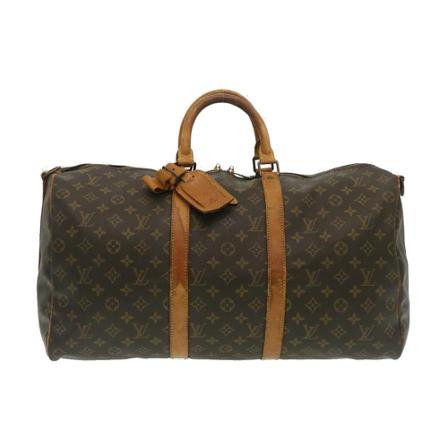 Louis Vuitton Vintage, Weekend Bags Bruin, unisex, Maat:ONE Size