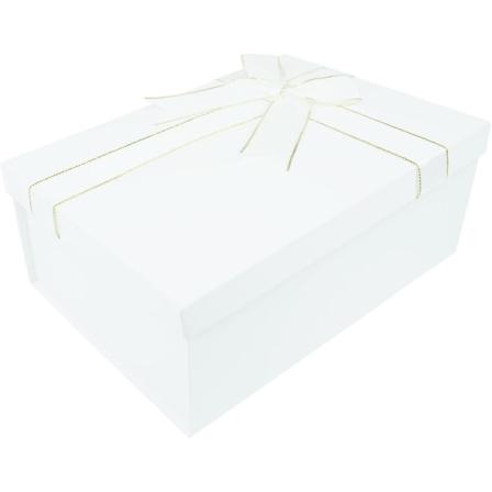 (22.5*16*8.5cm,Valkoinen)Lahjapakkaus, Pieni pahvilaatikko, Lahjapakkaukset kannella jouluun, syntymäpäivään, juhliin, lahjapaperiin