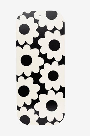 Rotor design - Skjærebrett Flora - Svart - Skjærefjøler - Fra Homeroom