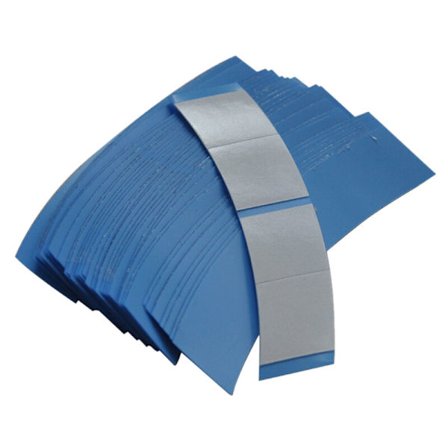 36 stk./parti Blå Dobbeltsidet Klæbende Super Tape Hårforlængelsessystem til Tape Extension/Paryk/Lace Paryk