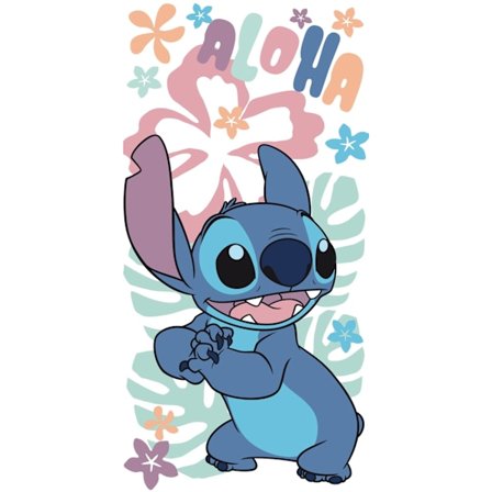 Disney Lilo och Stitch badhandduk, strandhandduk Hawaiian Harmony 70x140 cm