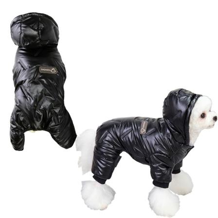 Vinter Valpe Hundekåpe Kjæledyrklær Vindtett Hund Snødress Varm
