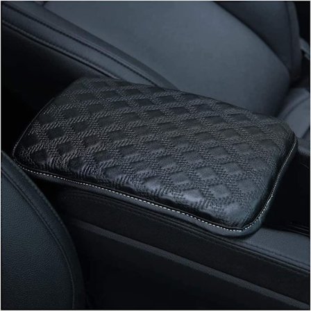 Auto Center Console Pad PU Lær Bil Armlene Sete Boks Deksel Pr
