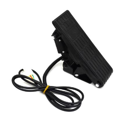 Elektrisk Plastpedal Avtagbar 3-stifts Solid
