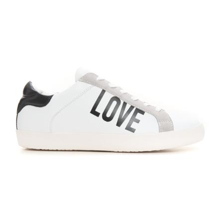 Love Moschino, Sneaker Wit, Dames, Maat:38 EU