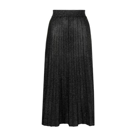 Twinset - Midikjolar - Svart - Dam - Storlek: M, Dam, Storlek: M
