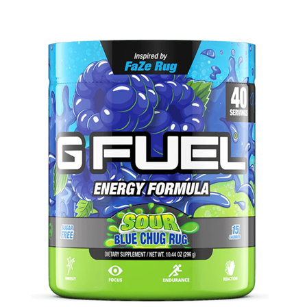 GFUEL G Fuel Energy Formula Energidryck pulver 40 portioner