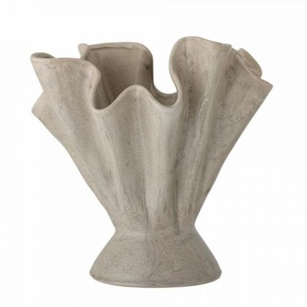 Vas - soliflore Bloomingville - 82060341 - Plier Vase H30,5 cm - Stengods