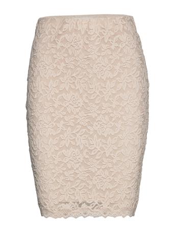 Skirt Kort Skjørt Rosa Rosemunde