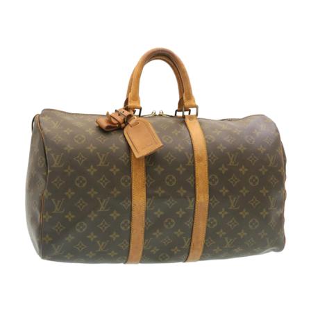 Louis Vuitton Vintage Pre-owned Keepall 45 Brun, Dame Vintage Accessories, Størrelse: ONE Size
