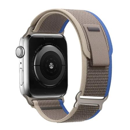 Trail loop för Apple Watch Ultra 2 band 49mm 44mm 40mm 45mm 41mm 38mm 42mm 40 45 mm armband iWatch series 8 9 7 6 5 3 se band Blue Gray 38 40 41mm