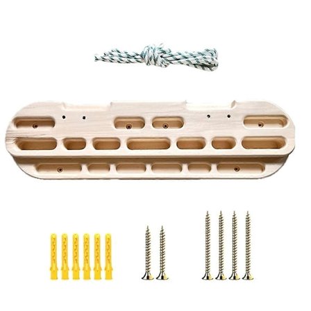 Klatre Fingerbrett Styrke Rock Board Bærbar Pull-Up Klatre Hangboard Grep Forsterker Underarms Trener