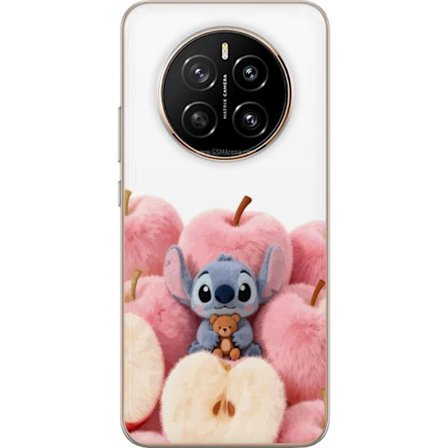 Kompatibelt Mobilskal till Honor Honor Magic7 Färgsprakande collage med futuristiska girl group karaktärer, hjärtan och glitter i modern pop och k