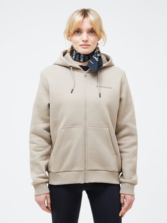 Original Small Logo Zip Hood Women