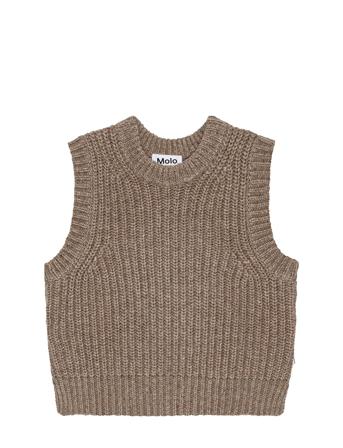 Gilberte Tops Vests Brown Molo