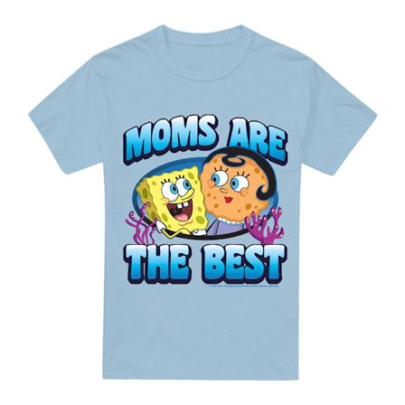SvampBob Fyrkant Herr Moms Are The Best Mors Dag T-shirt