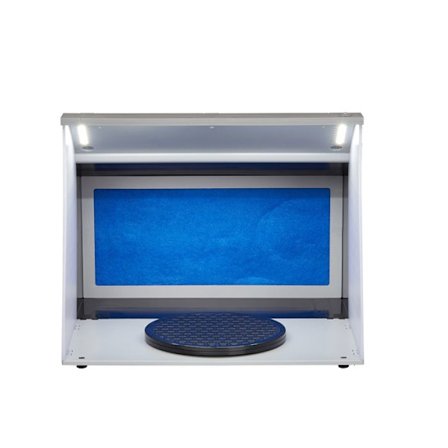 Kanna Kannettavan Aérographe Ruiskutukseen-Duoku-Vapaa-aikaan 4 LED-valolla - Kaksoispoistokedon lämmittimillä