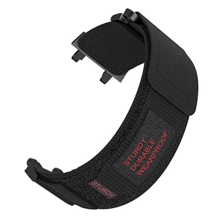 Vävt nylon klockarmband för Amazfit T-Rex 3 - Grå