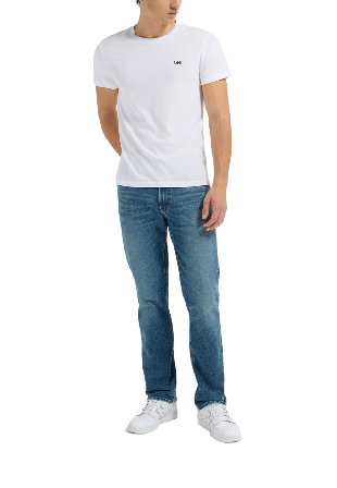 Lee X Straight Jeans Herr Blå 33/32