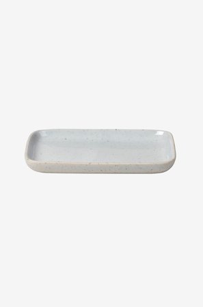 Blomus - Snackstallerken Sablo, diameter 10 cm - Hvit - Tallerkener - Fra Homeroom
