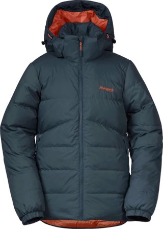 Bergans Røros Down Youth Girl Jacket Children warmly-lined down jackets Blue 152