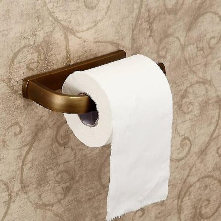 Toiletpapirholder, Antik Messing [dB}