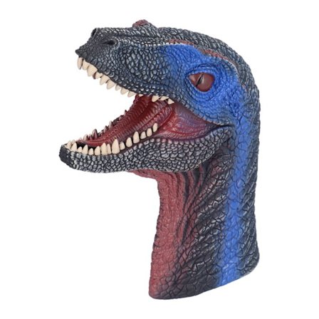 Dinosaurus käsinukke myrkytön pehmeä kumi interaktiivinen dinosaurus nukkelelu lapsille