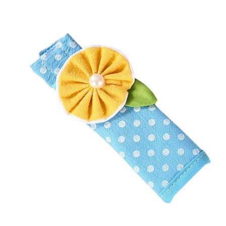 Flower Handtag Cover Kylskåp Handtag Covers BLÅ