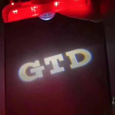 2 kpl Auton LED Koristeellinen Ovilamppu Tervetuloprojektori Yhteensopiva VW Passat B6 B7 Sharan CC Golf 5 6 7 Jetta Scirocco 3 Tiguan EOS GTD GTD