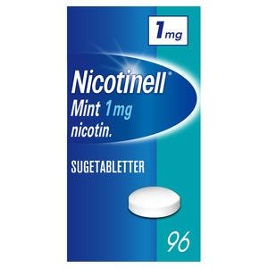 Nicotinell sugetabletter 1 mg mint 96 stk